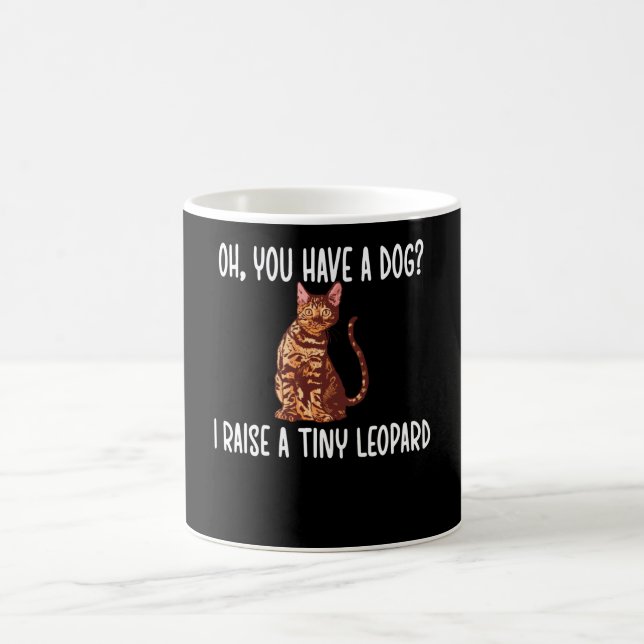 Caneca De Café Bengal Cat Lover Oferece Dono de Gato Rosetado Ben (Centro)