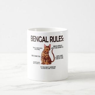 Caneca De Café Bengala Gato Presente Gato Proprietário do Gato Be