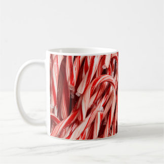 Caneca De Café Bengalas de Hortelã-Pimenta