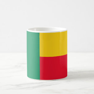 Caneca De Café Benin Flag