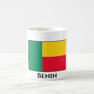 Caneca De Café Benin Flag