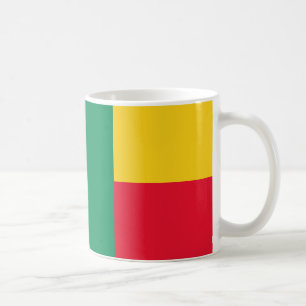 Caneca De Café Benin Flag Cerâmica Coffee Mug