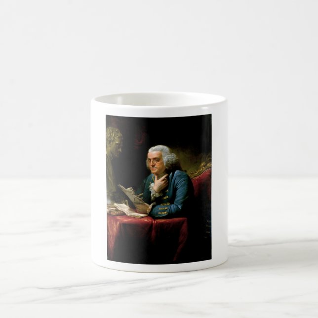 Caneca De Café Benjamin Franklin (Centro)
