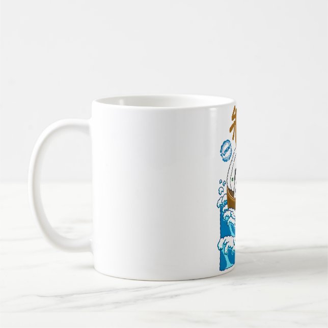 Caneca De Café Bento na onda (Esquerda)