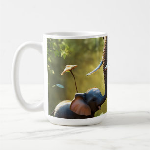Caneca De Café Berçário Mágico de Elefante – Brinquedo Feliz Real