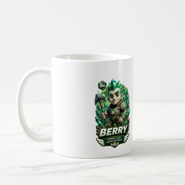 Caneca De Café Berílio é ATOMIVRA (Esquerda)