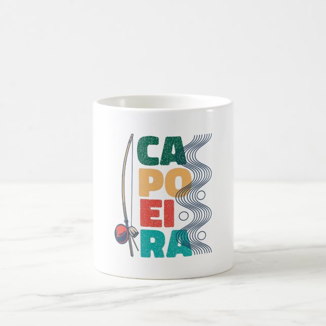 CANECA DE CAFÉ BERIMBAU CAPOEIRA (Centro)