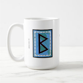 Caneca De Café Berkano Rune Mug - Mãe Terra!