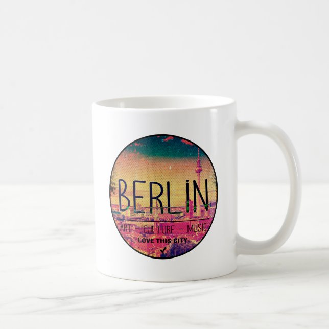 Caneca De Café Berlim (Direita)