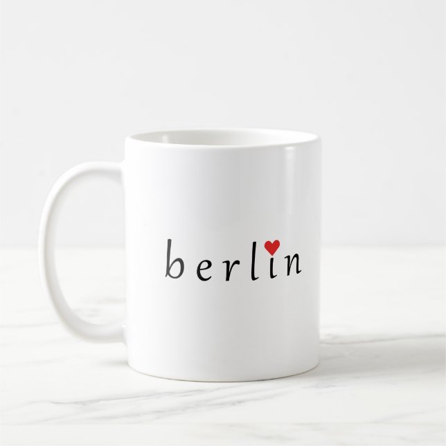 Caneca De Café Berlim Alemanha (Esquerda)