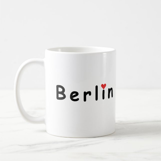 Caneca De Café Berlim Alemanha (Esquerda)