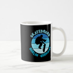 Caneca De Café Berlin Alemanha Skatista Urna Skate 