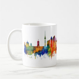 Caneca De Café Berlin Germany Skyline