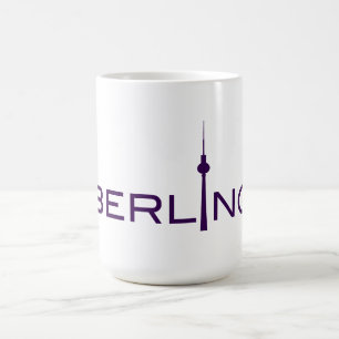 Caneca De Café Berlin Logotipo em Italiano Mug