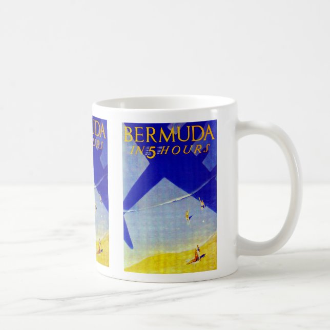 Caneca De Café Bermudas em 5 horas (Direita)