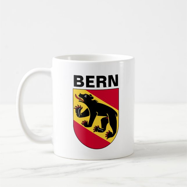 Caneca De Café Bern casaco de braços, SUIÇA (Esquerda)