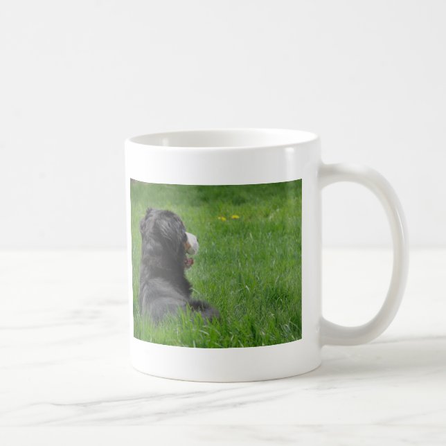 Caneca De Café Bernese Mountain Dog (Direita)