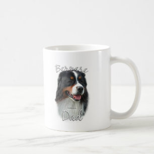 Caneca De Café Bernese Mountain Dog Pai 2