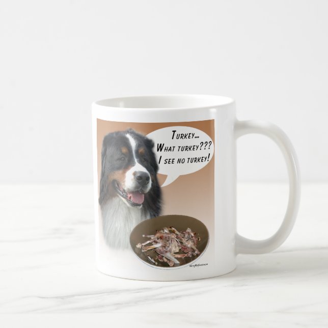 Caneca De Café Bernese Mountain Dog Turquia (Direita)