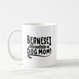 Caneca De Café Bernese Puppy Mãe, Bernese Dog Mãe, Bernese Mãe