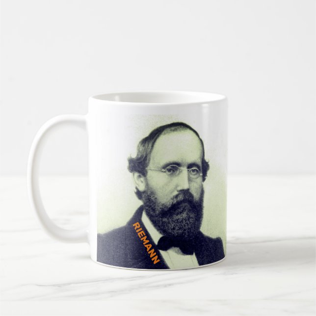 Caneca De Café Bernhard Riemann (Esquerda)