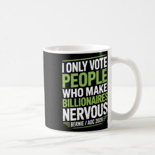 Caneca De Café Bernie Sanders E Aoc 2028 Para A Campanha Presiden