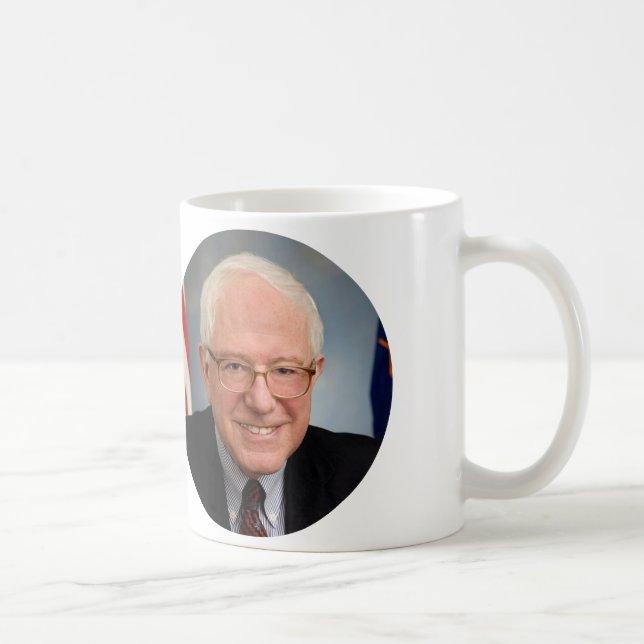 Caneca De Café bernie sanders presidente (Direita)