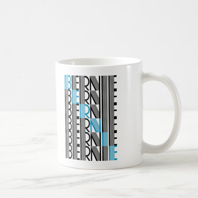 Caneca De Café BERNIE sanders textual (Direita)