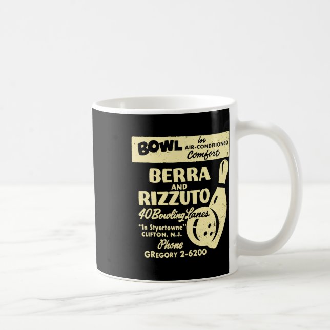 Caneca De Café Berra E Rizzuto Boliches Lanes (Direita)