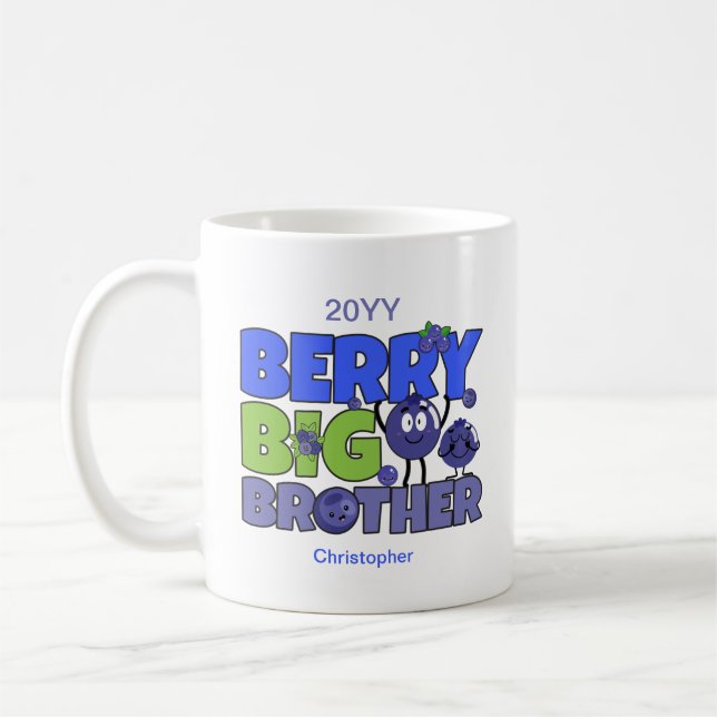 Caneca De Café Berry Big Brother - Toque de mirtilo Sibel (Esquerda)