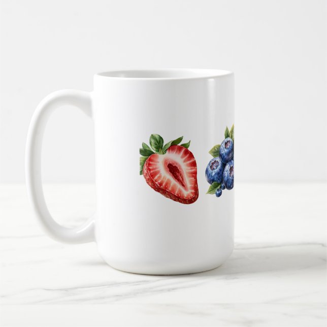 Caneca De Café Berry Bliss (Esquerda)