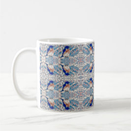 Caneca De Café Berry Bluebird na Copa da Neve