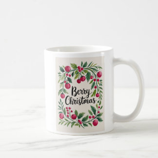 Caneca De Café Berry Christmas