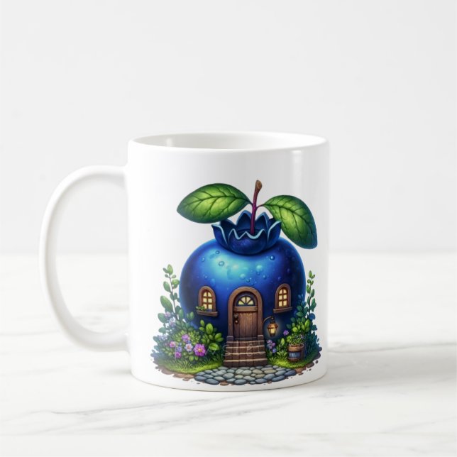 Caneca De Café Berry Delight Blueberry Mug (Esquerda)