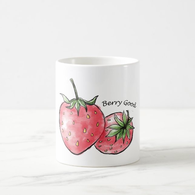 Caneca De Café Berry Good Fun - Strawberry Delight (Centro)