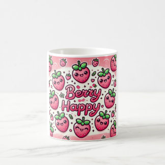 Caneca De Café Berry Happy