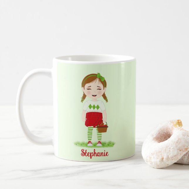 Caneca De Café Berry Sweet Birthday (Com Donut)