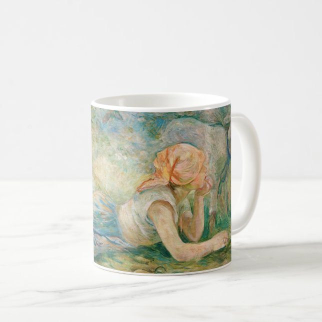 Caneca De Café Berthe Morisot - Descanso de Pastores (Frente Esquerda)