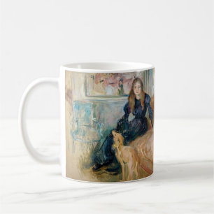 Caneca De Café Berthe Morisot - Julie e seu galgo Laerte