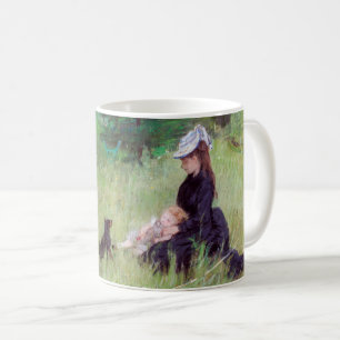 Caneca De Café Berthe Morisot - Num Parque / Dans le parc