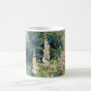 Caneca De Café Berthe Morisot -Roses Tremieres / Malvas