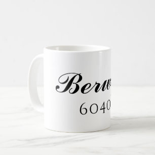 Caneca De Café Berywyn, Illinois, Zip Code Mug