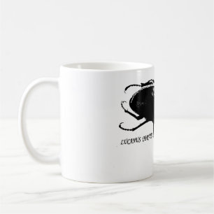 Caneca De Café Besouro gigante Lucanus cervus design