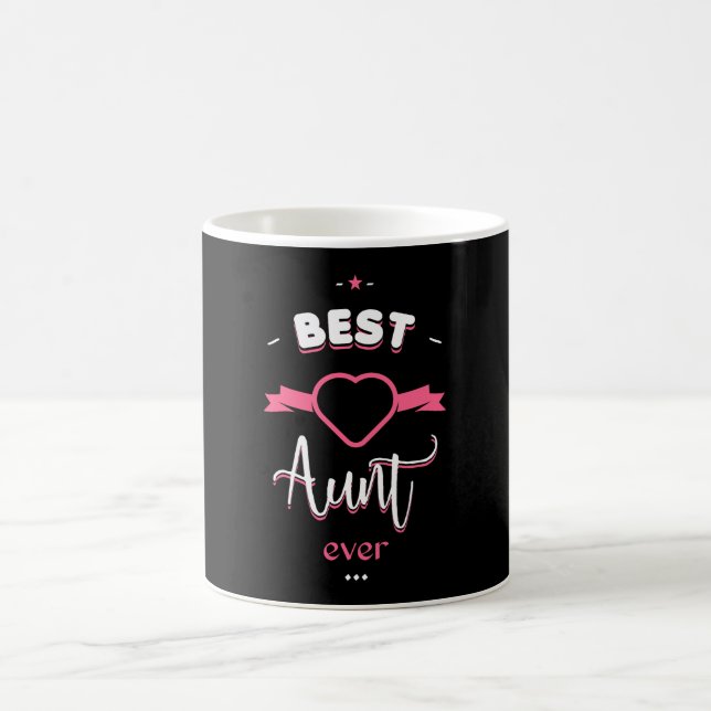 Caneca De Café Best aunt ever (Centro)