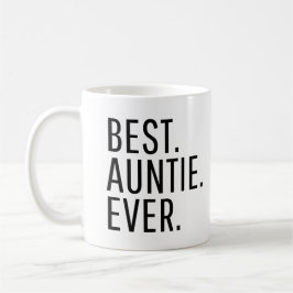 Caneca De Café Best Auntie Ever Funny Auntie