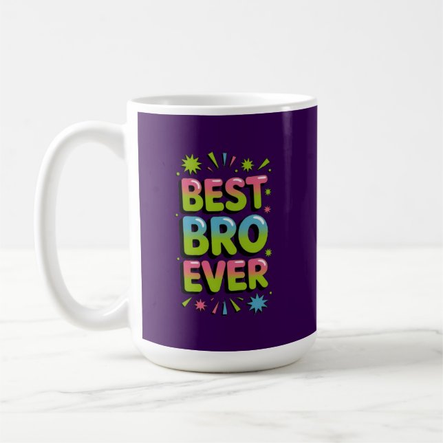 Caneca De Café Best Bro Ever (Esquerda)
