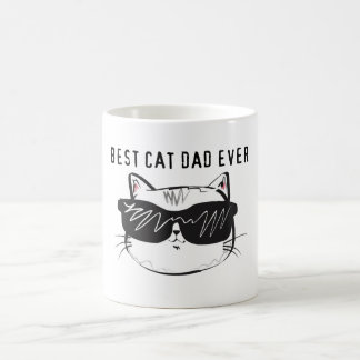 Caneca De Café Best Cat Dad Ever Cup