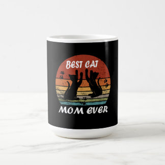 Caneca De Café Best Cat Mom Ever Mother Day Gift Funny 