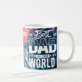 Caneca De Café Best Dad Love Dad, Father's Day, Dad Gift