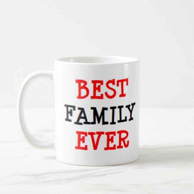 Caneca De Café best family ever (Esquerda)